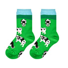 Cows Little Kids Crew Socks
