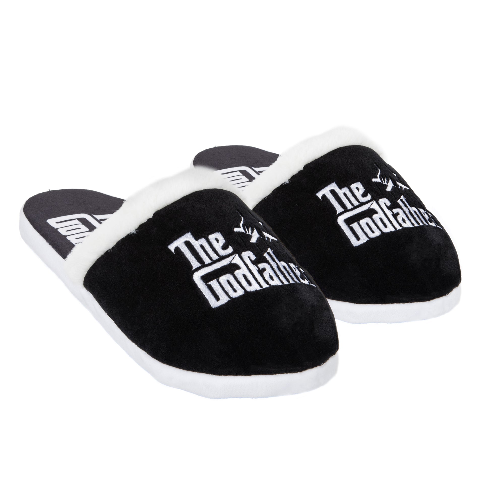 The Godfather Fuzzy Slip-On Slippers The Godfather M