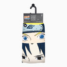 Naruto Faces Mash Up Men's Crew Socks
