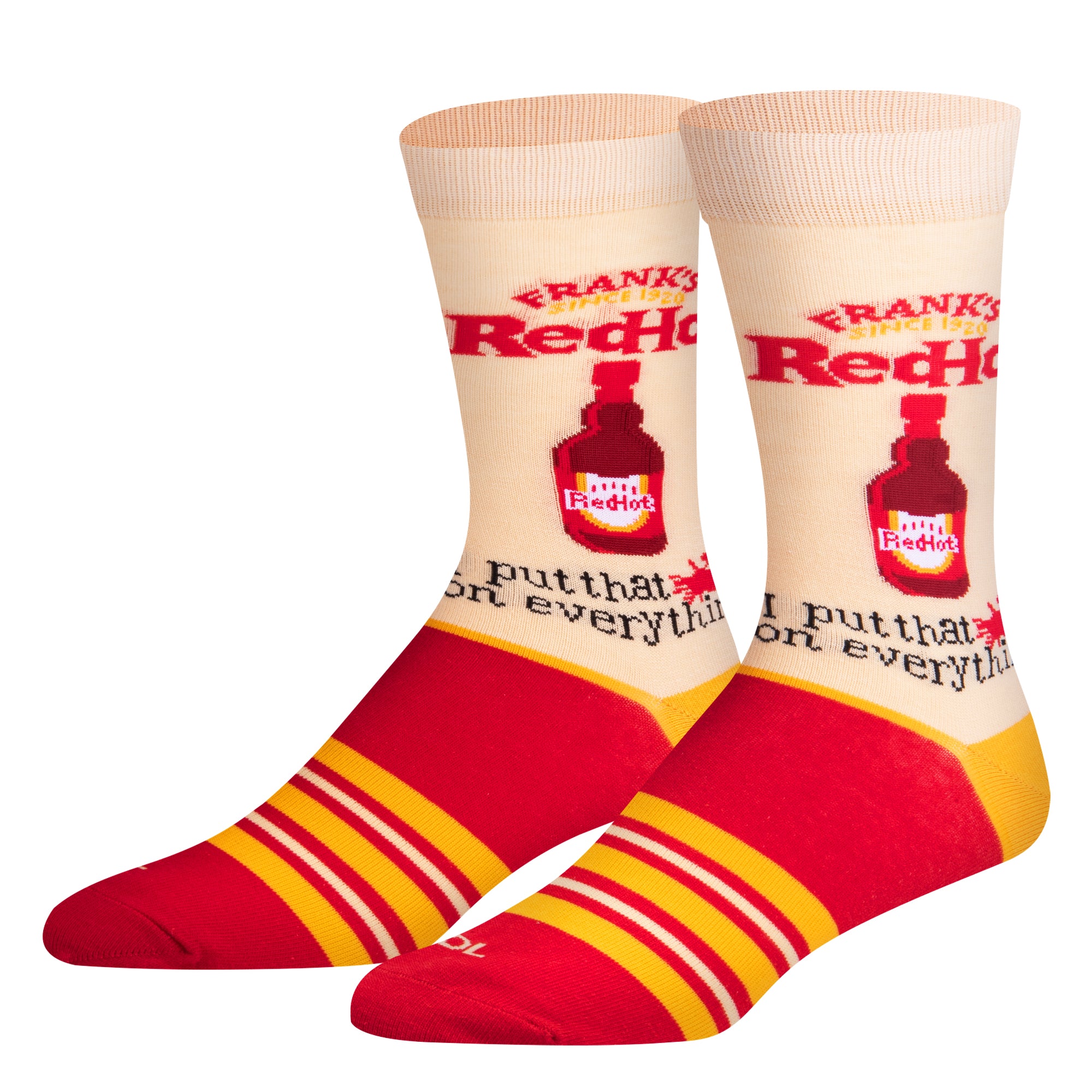 Frank's RedHot On Everything Men's Crew Socks