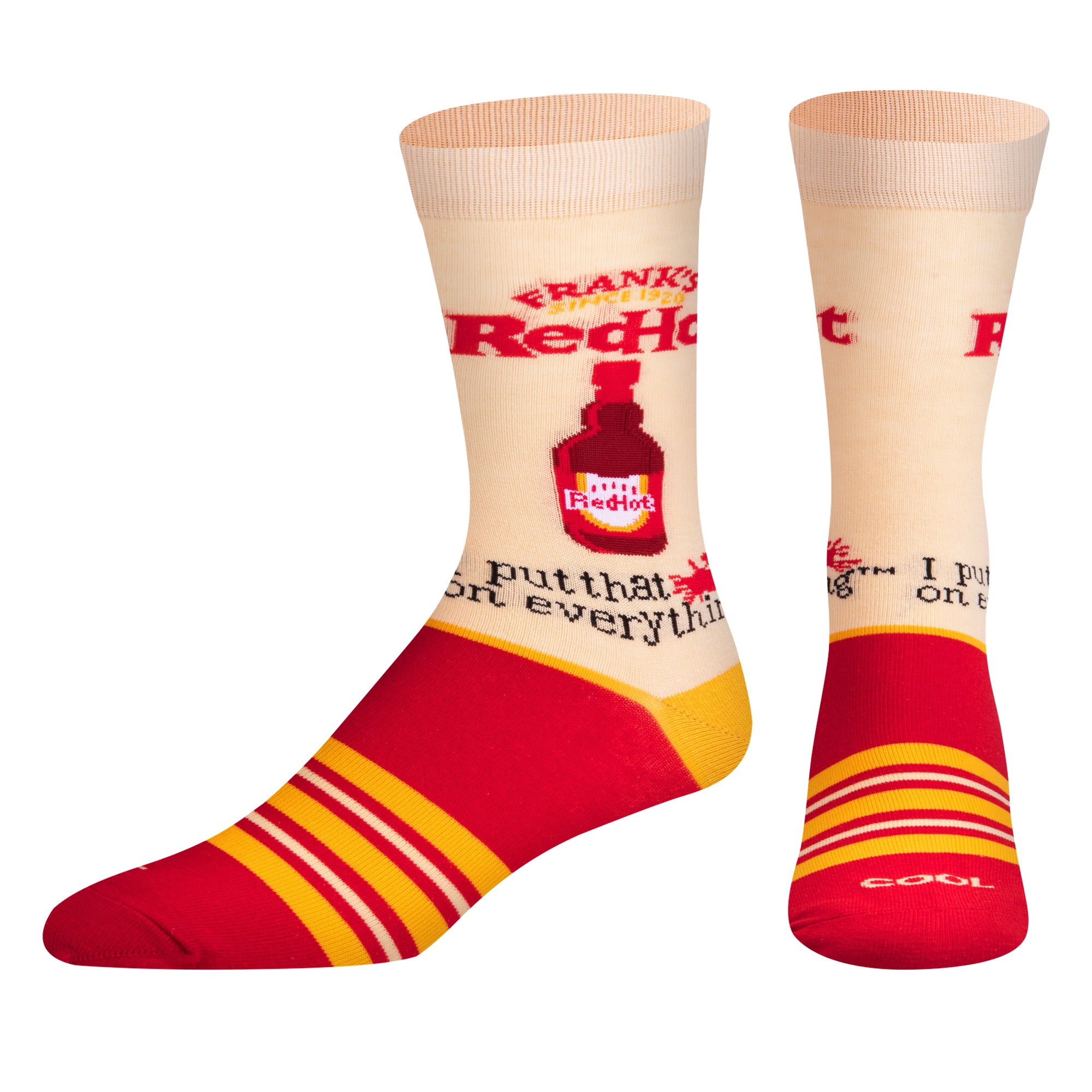 Frank's RedHot On Everything Men's Crew Socks
