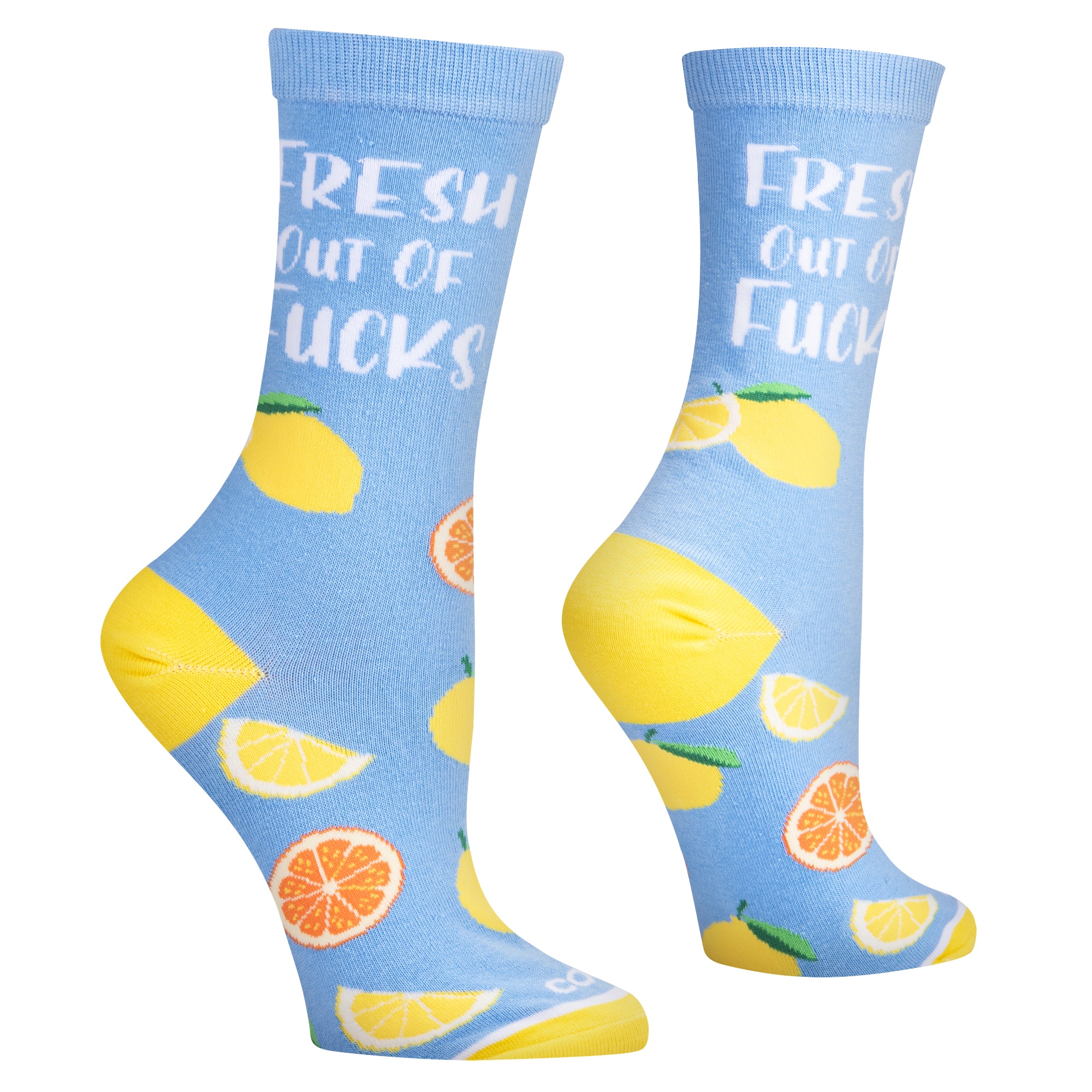 Fresh Out Of Fucks  Women's Crew Socks