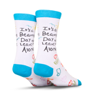 It's A Beautiful Day  Women's Crew Socks