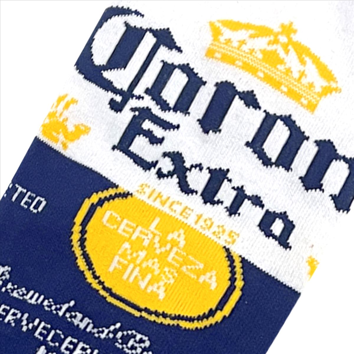 Corona Label Men's Crew Socks | Odd Sox – ODD SOX
