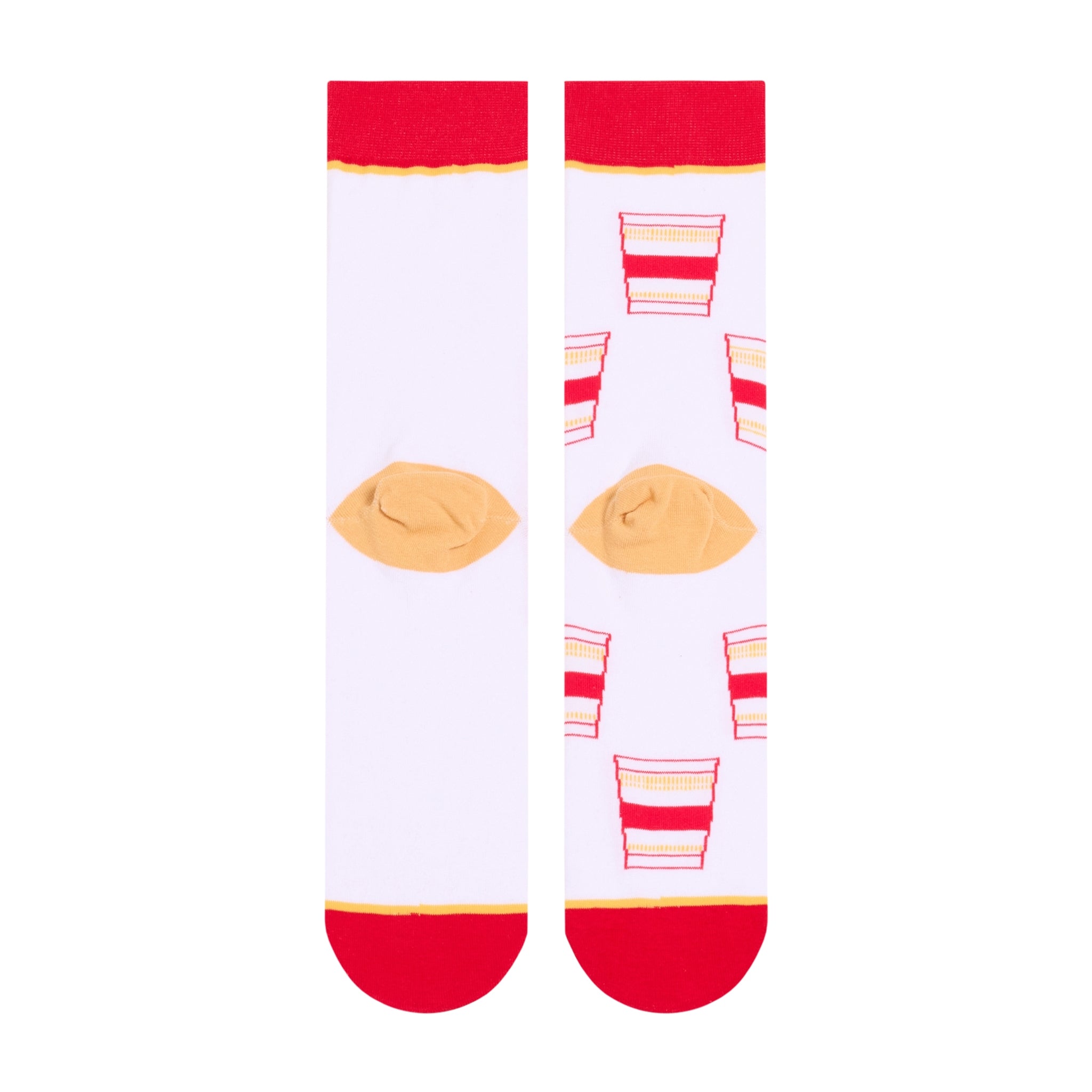 Cup Noodles Split Men's Crew Socks