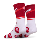 Dr Pepper Half Stripe Men's Crew Socks