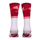 Dr Pepper Half Stripe Men's Crew Socks