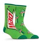 Mountain Dew Split Men's Crew Socks