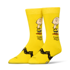 Charlie Brown Men's Crew Socks