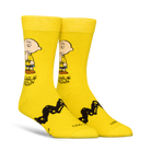 Charlie Brown Men's Crew Socks