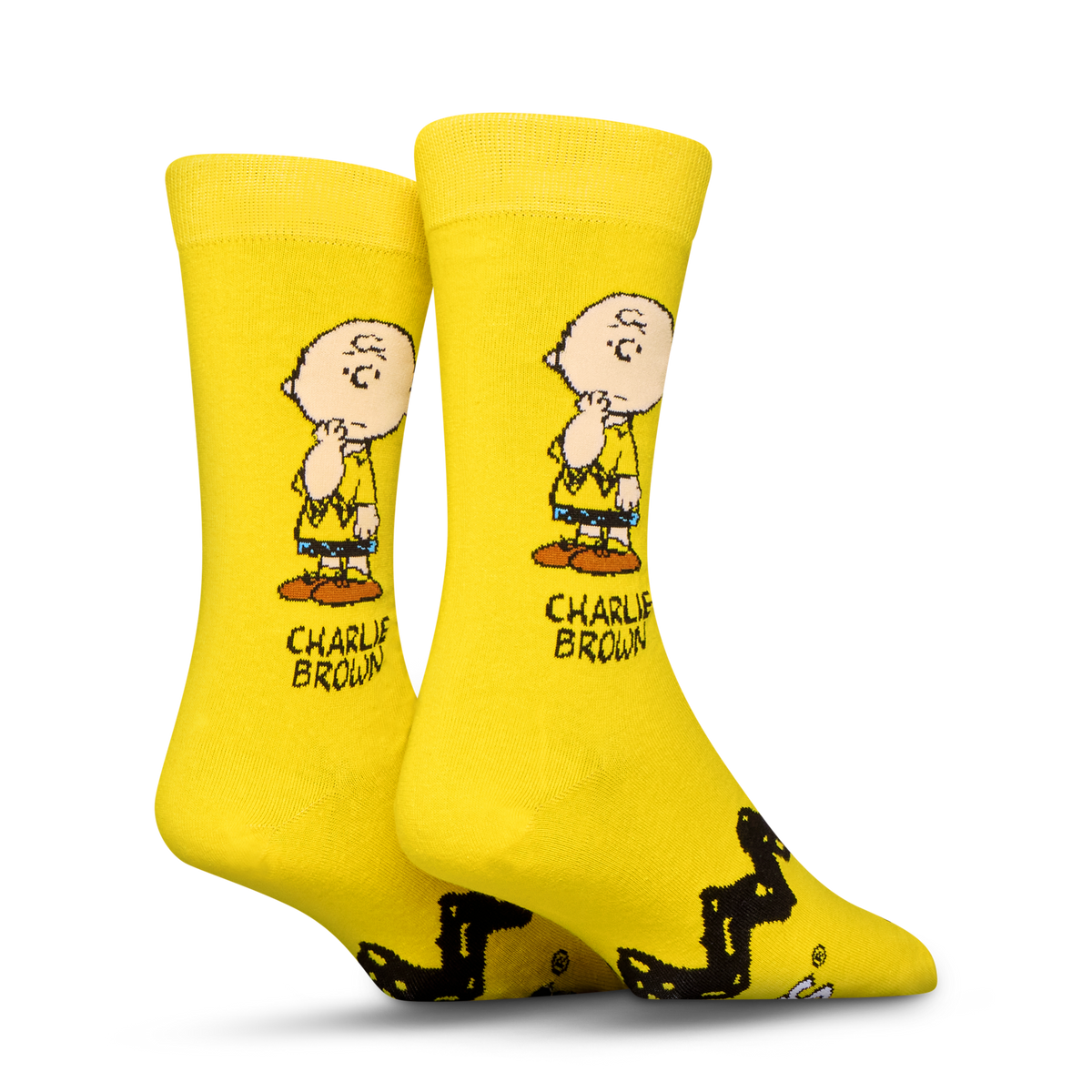 Charlie Brown Men's Crew Socks