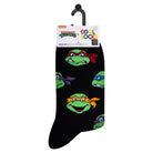 Retro Turtle Heads Men's Crew Socks