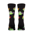 Retro Turtle Heads Men's Crew Socks