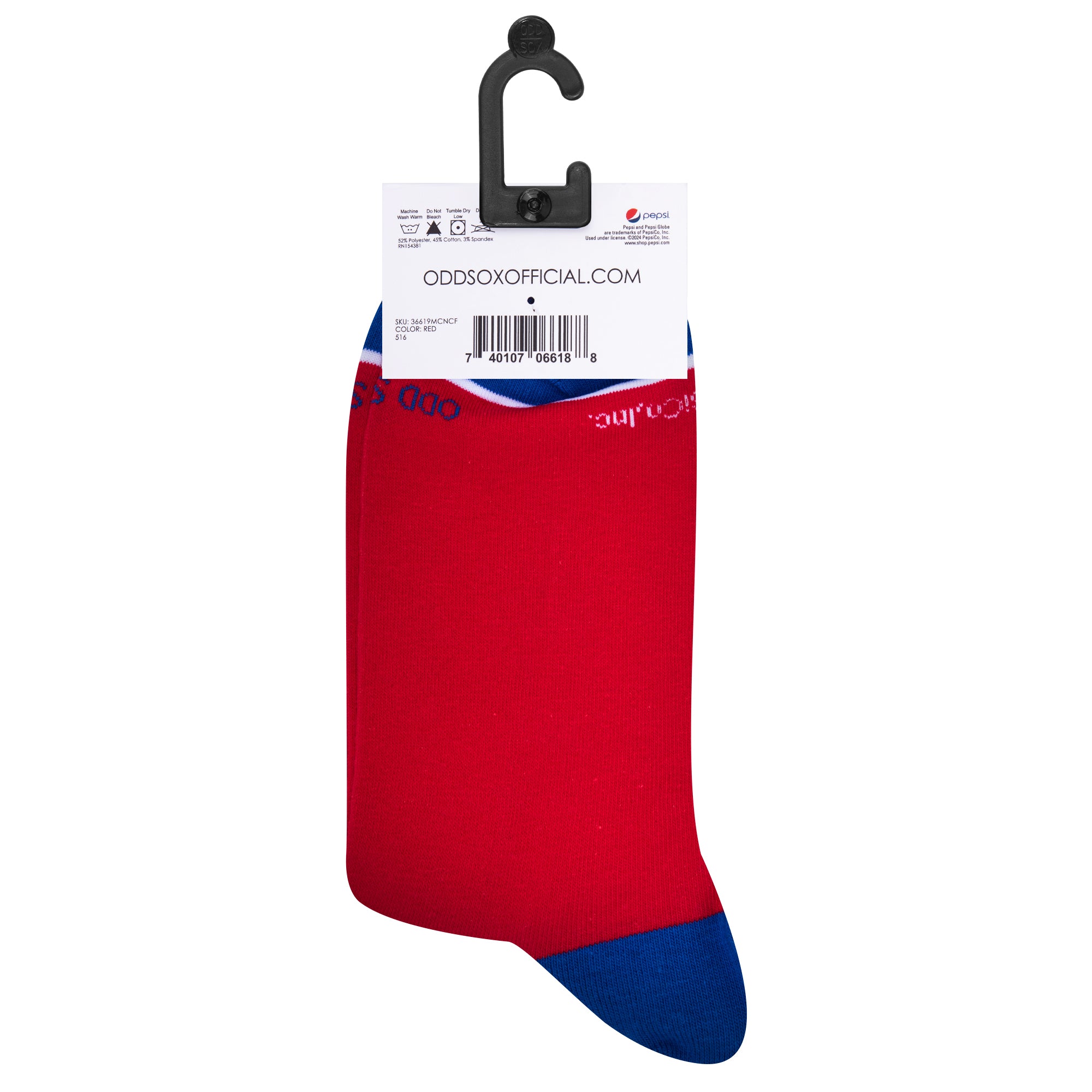 Pepsi Throwback Men's Crew Socks