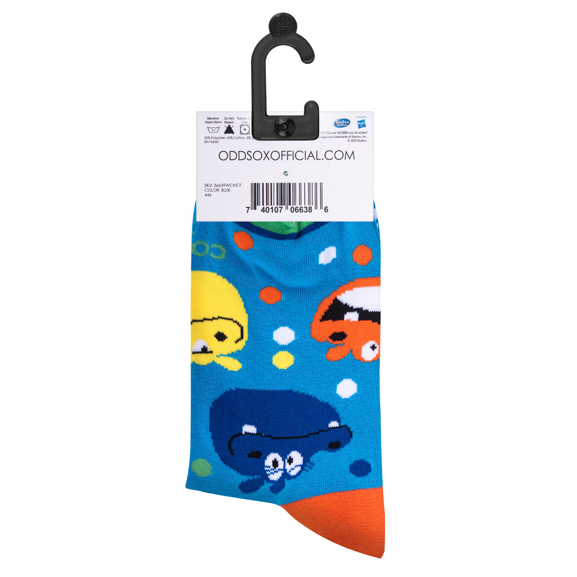 Hungry Hungry Hippos Women's Crew Socks