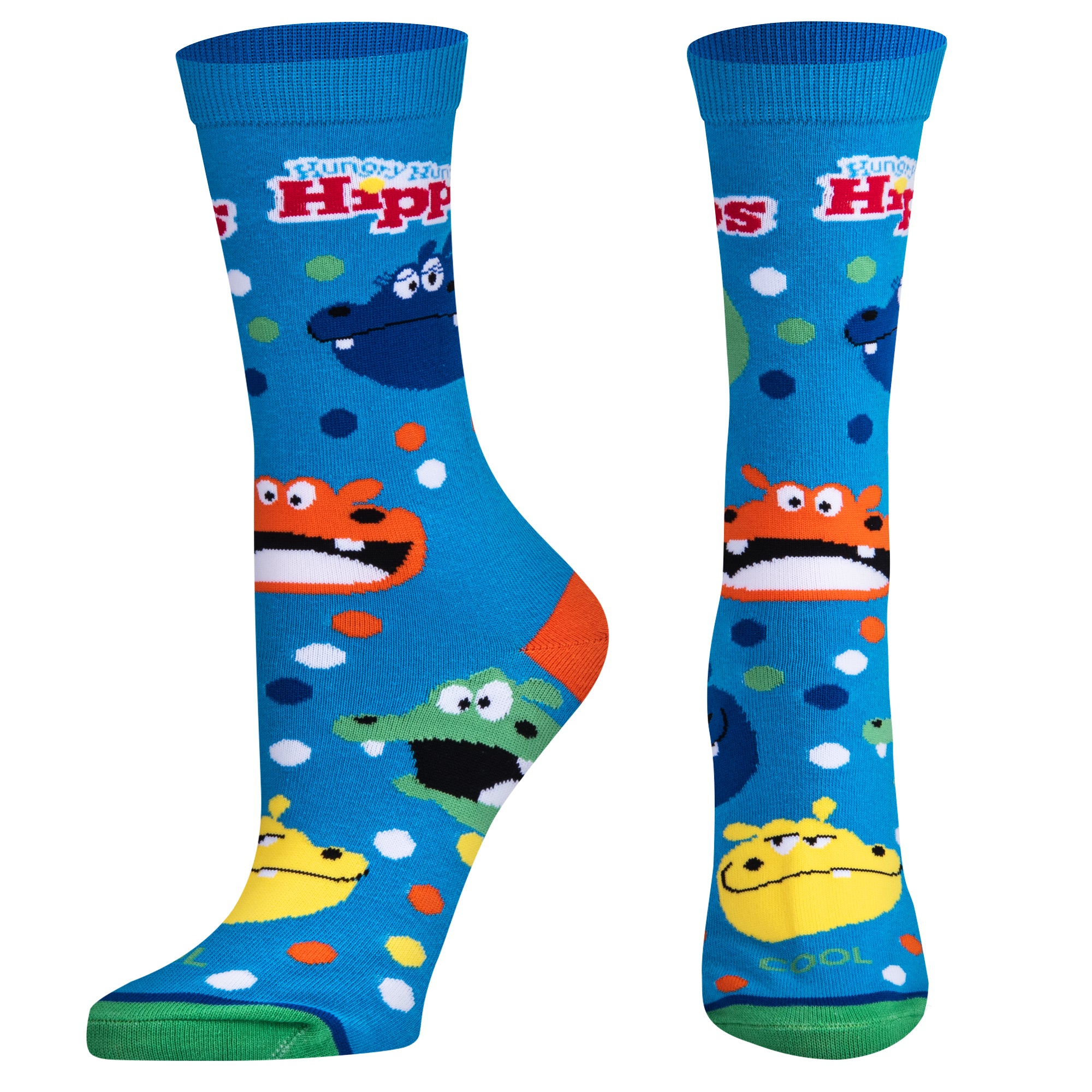 Hungry Hungry Hippos Women's Crew Socks