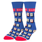 Scrabble Letters Men's Crew Socks