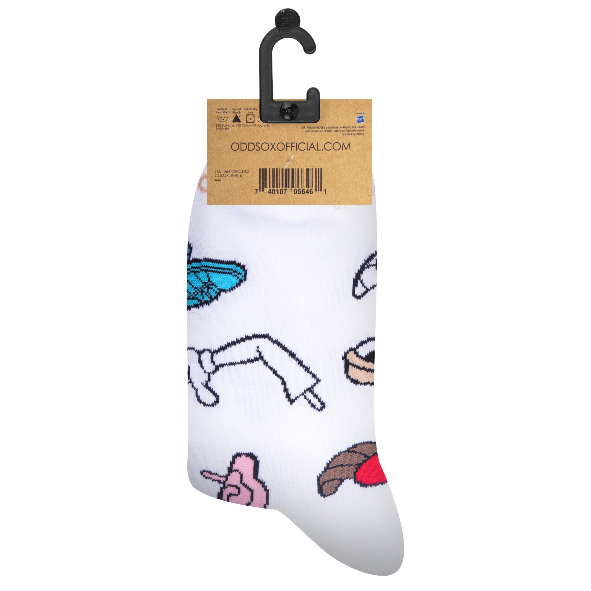 Mr. Potato Head Men's Crew Socks