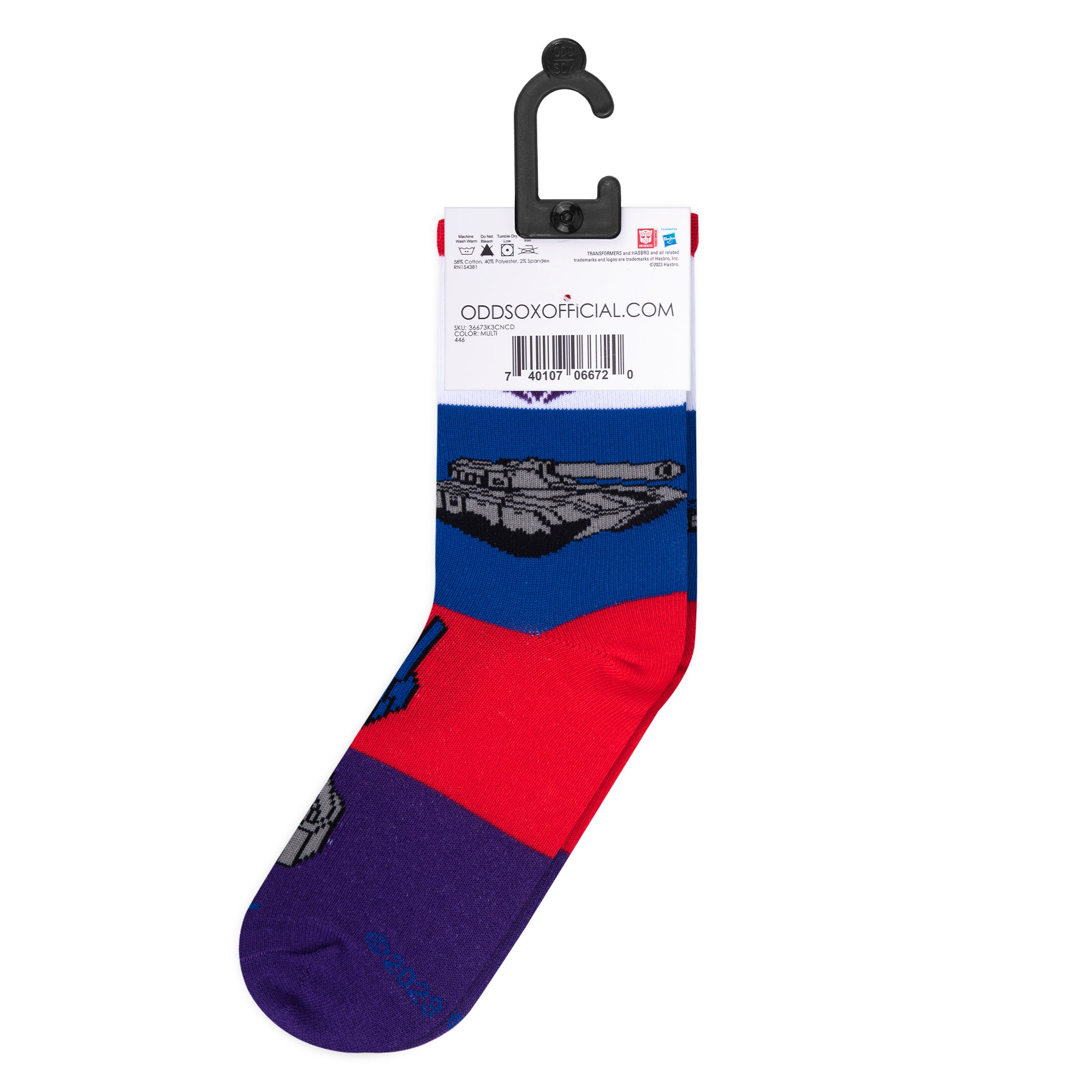 Prime Vs Megatron Little Kids Crew Socks