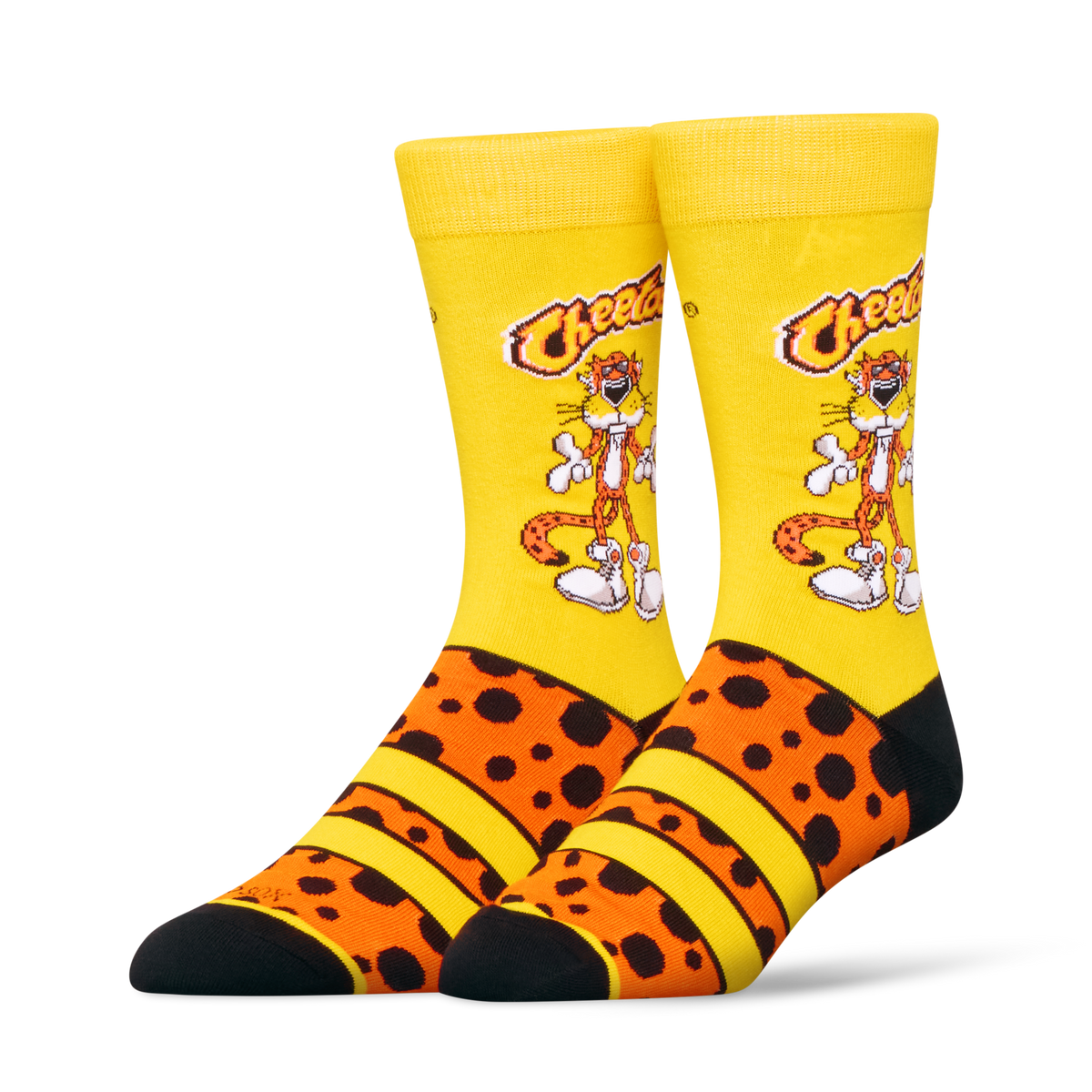 Chester Cheetah Men's Crew Socks
