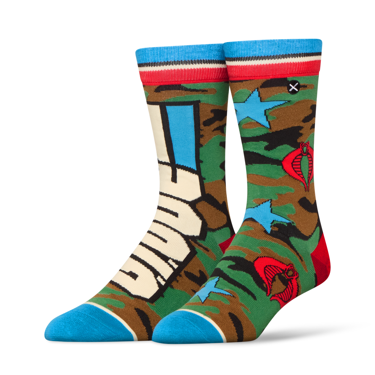 G.I. Joe Split Retro Men's Crew Socks