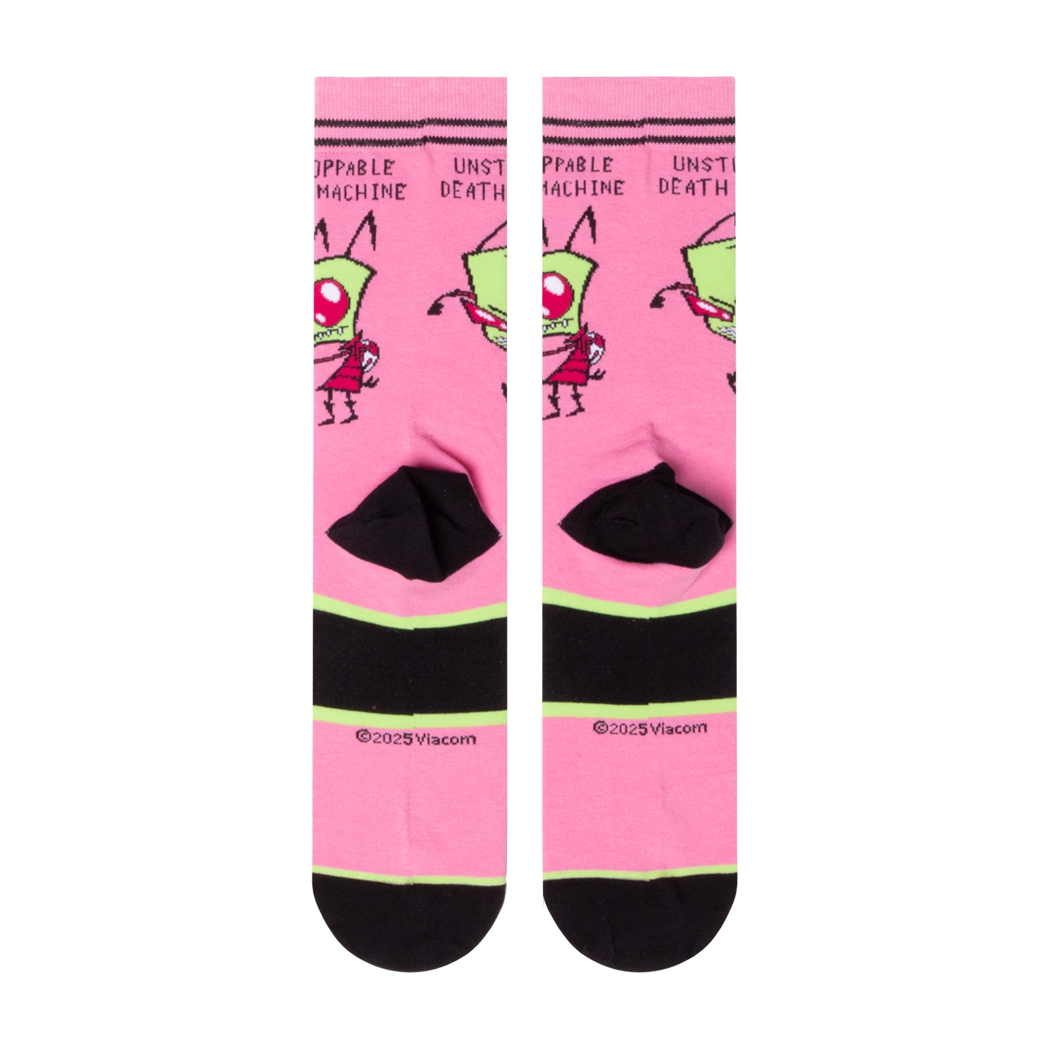 Invader Zim Men's Crew Socks