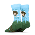 Bob Ross You Can Do it Men's Crew Socks