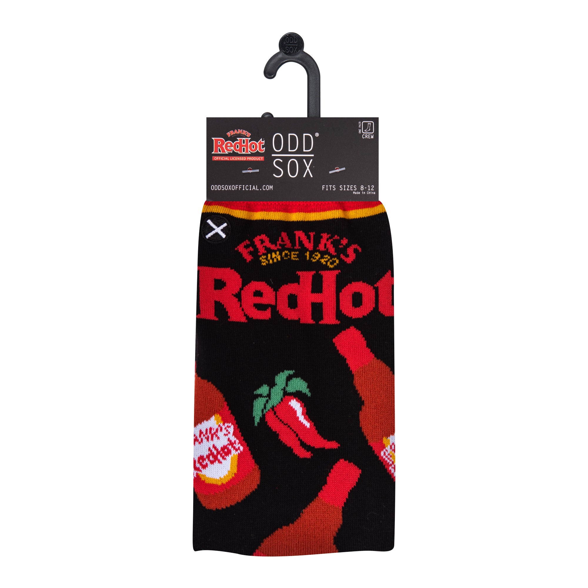Frank's RedHot Peppers Men's Crew Socks