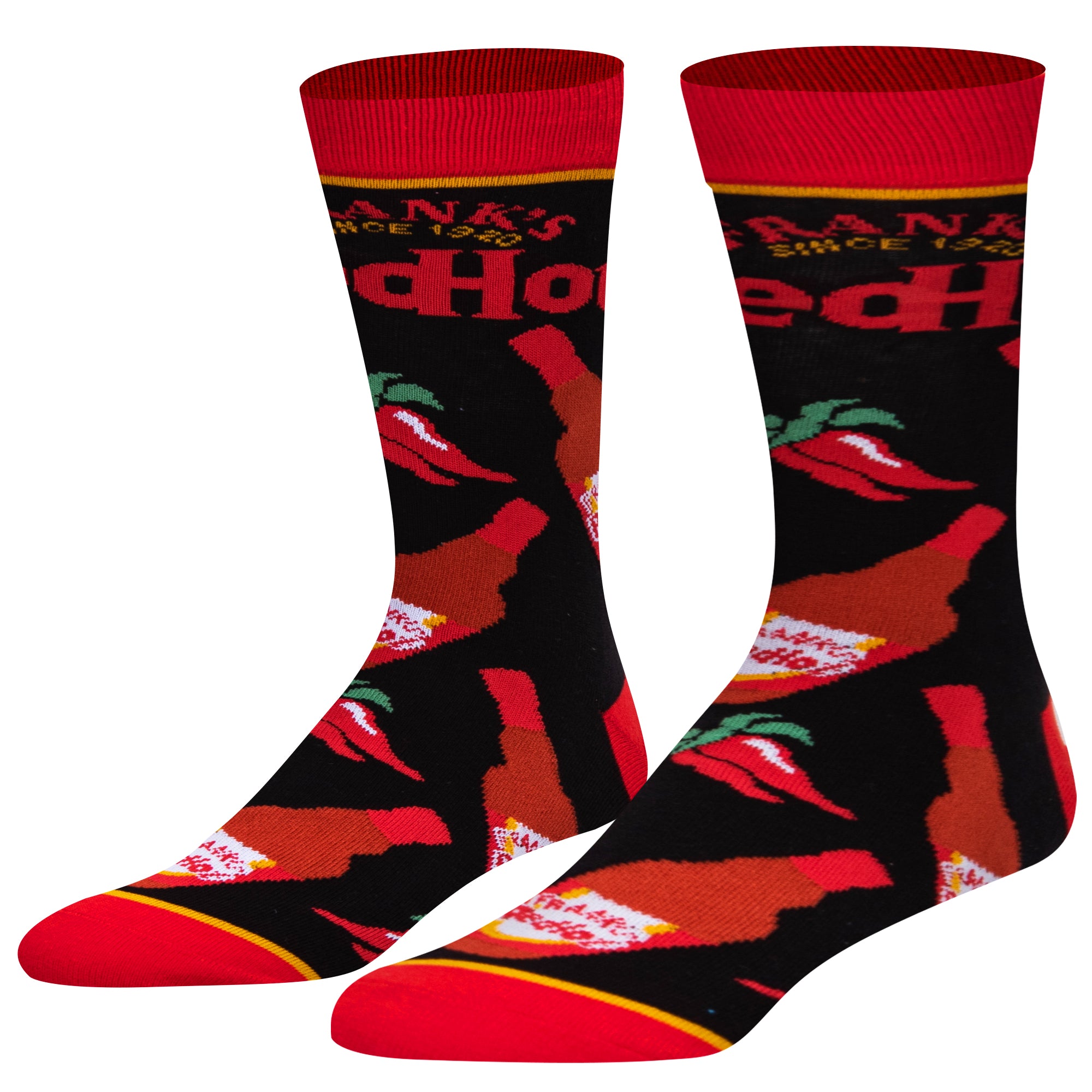 Frank's RedHot Peppers Men's Crew Socks