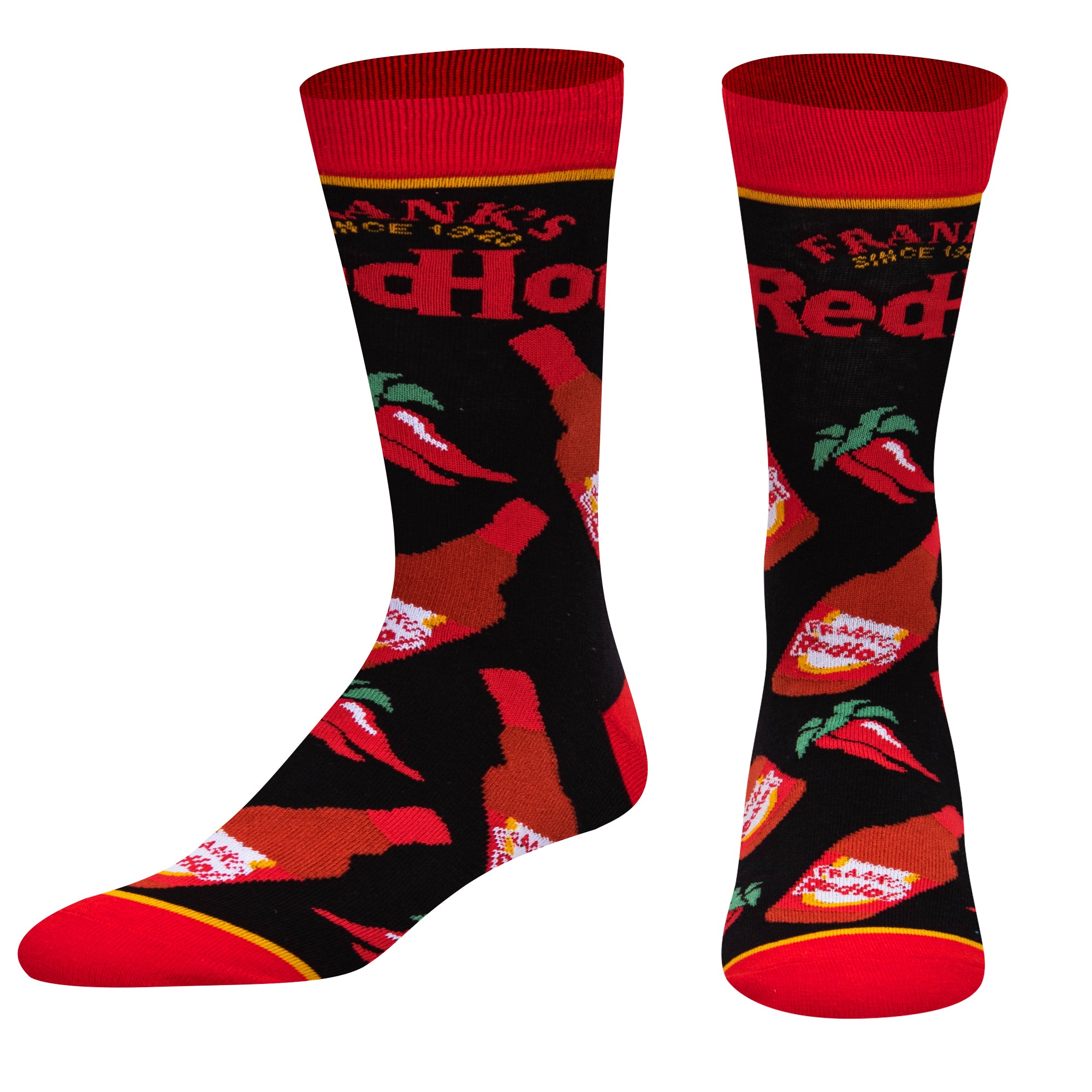 Frank's RedHot Peppers Men's Crew Socks