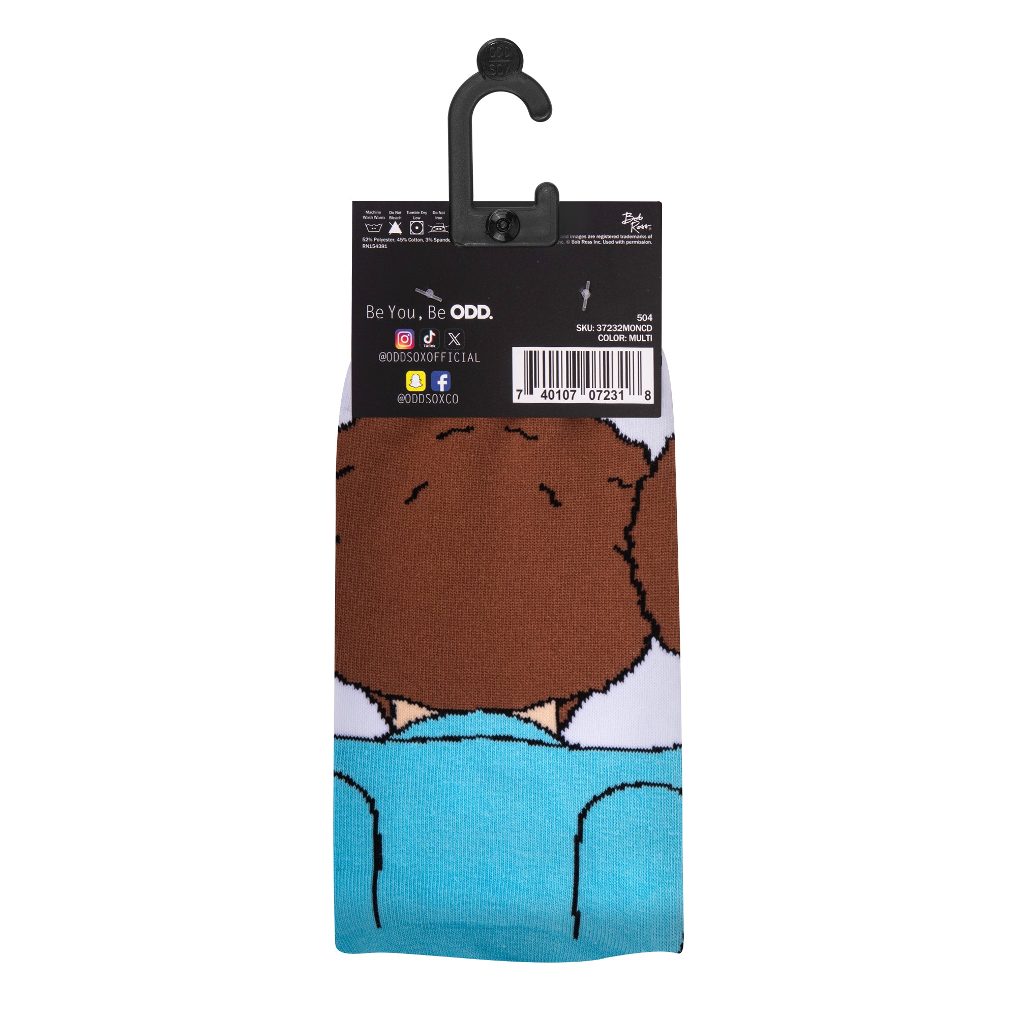 Bob Ross 360 Men's Crew Socks