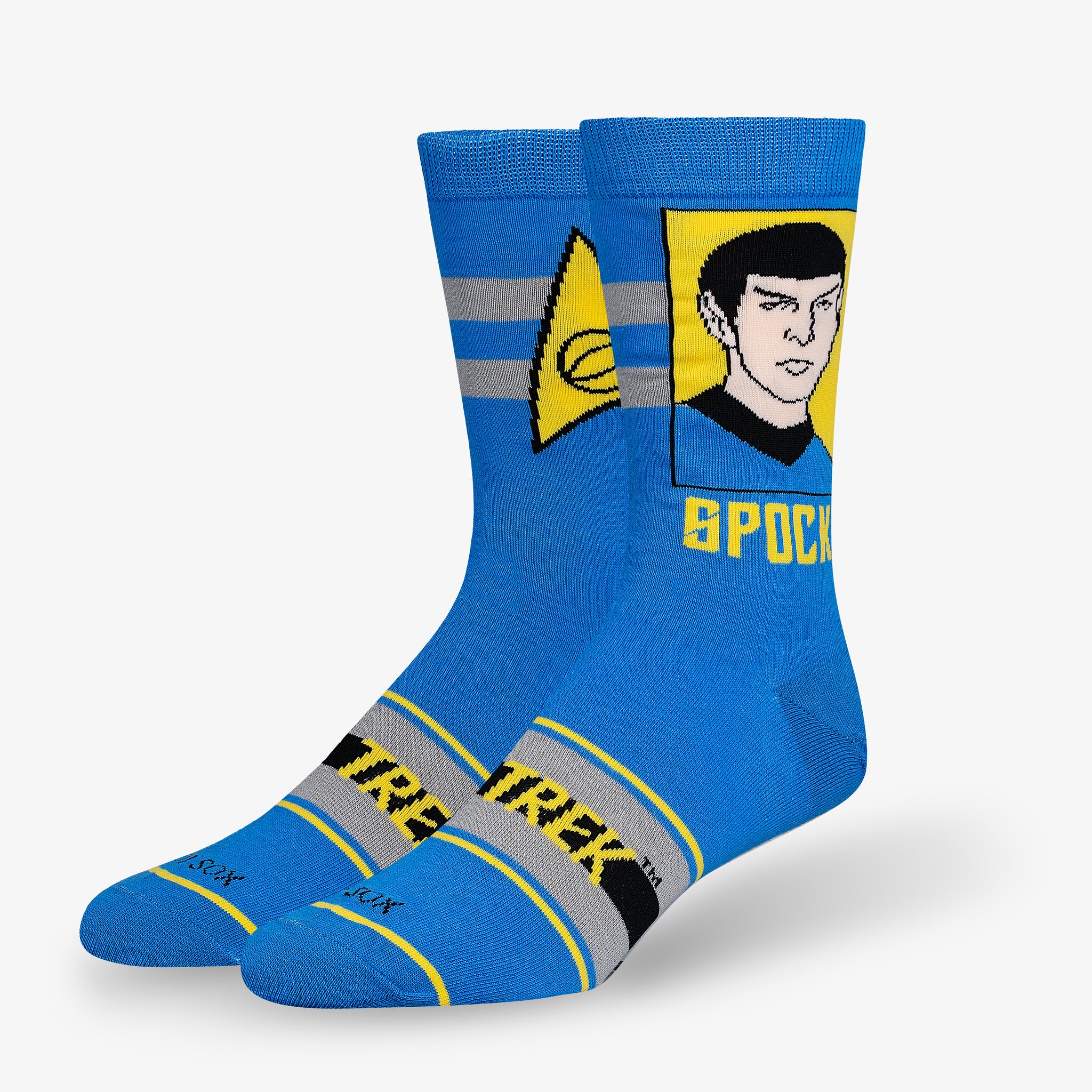 Spock Portrait Men's Crew Socks | Odd Sox – ODD SOX