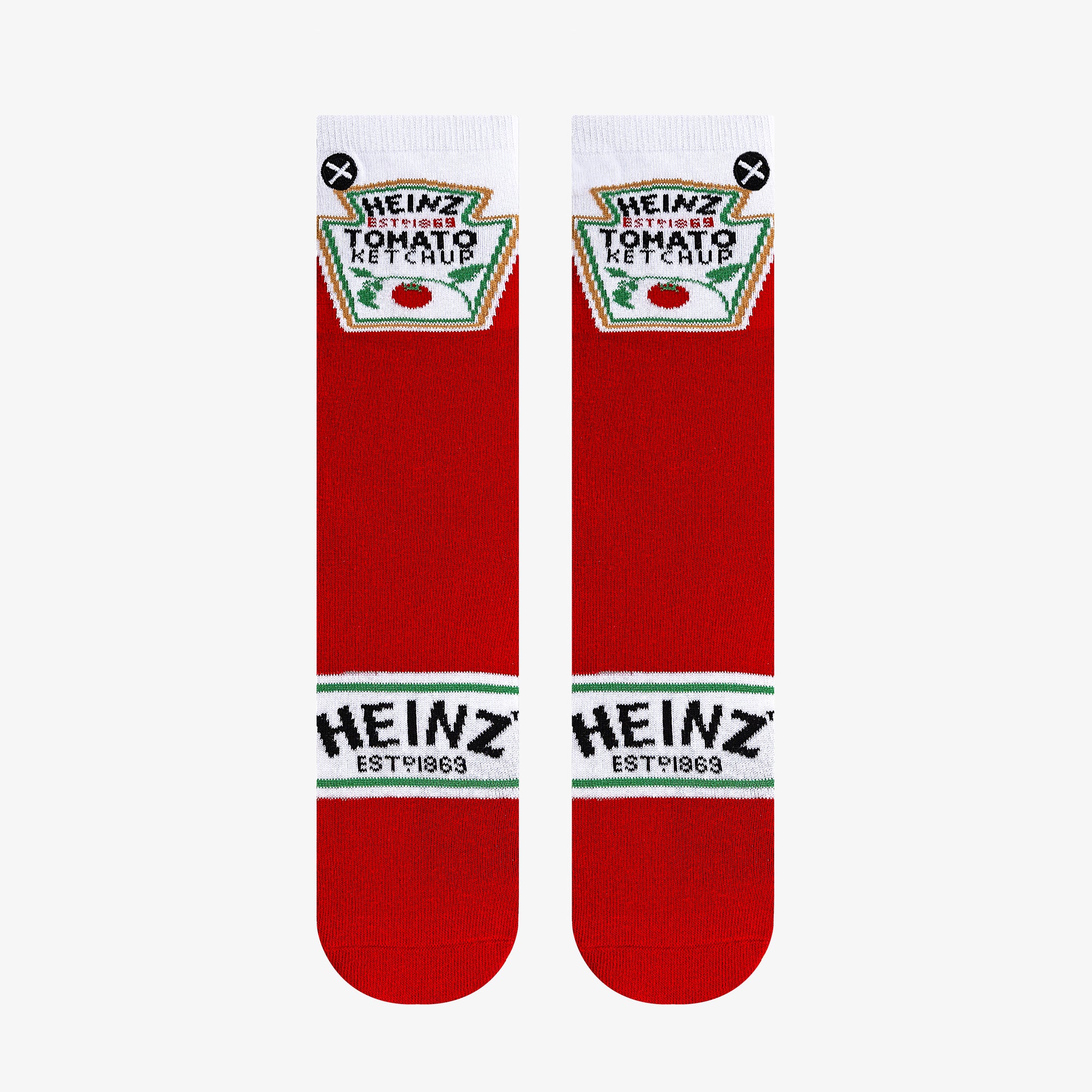 Heinz Ketchup Big Kids Crew Socks
