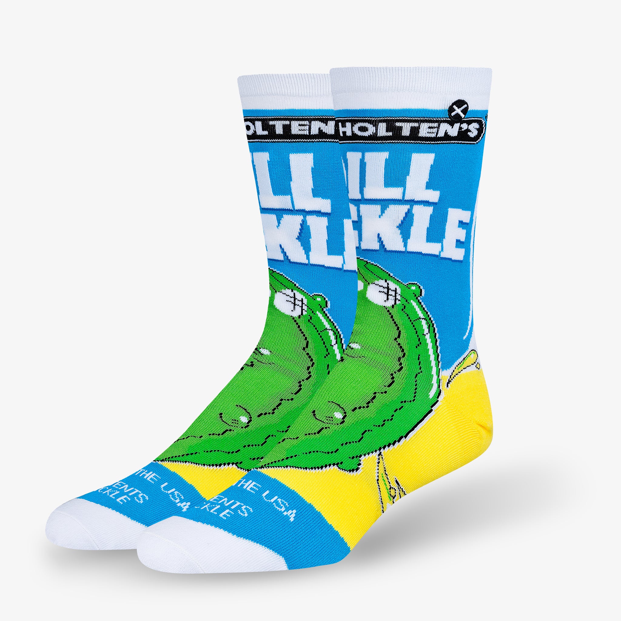 Van Holten's Dill Pickle Men's Crew Socks