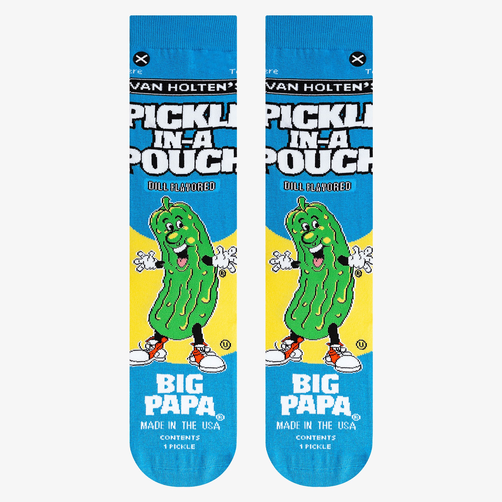 Van Holten's Big Papa Men's Crew Socks