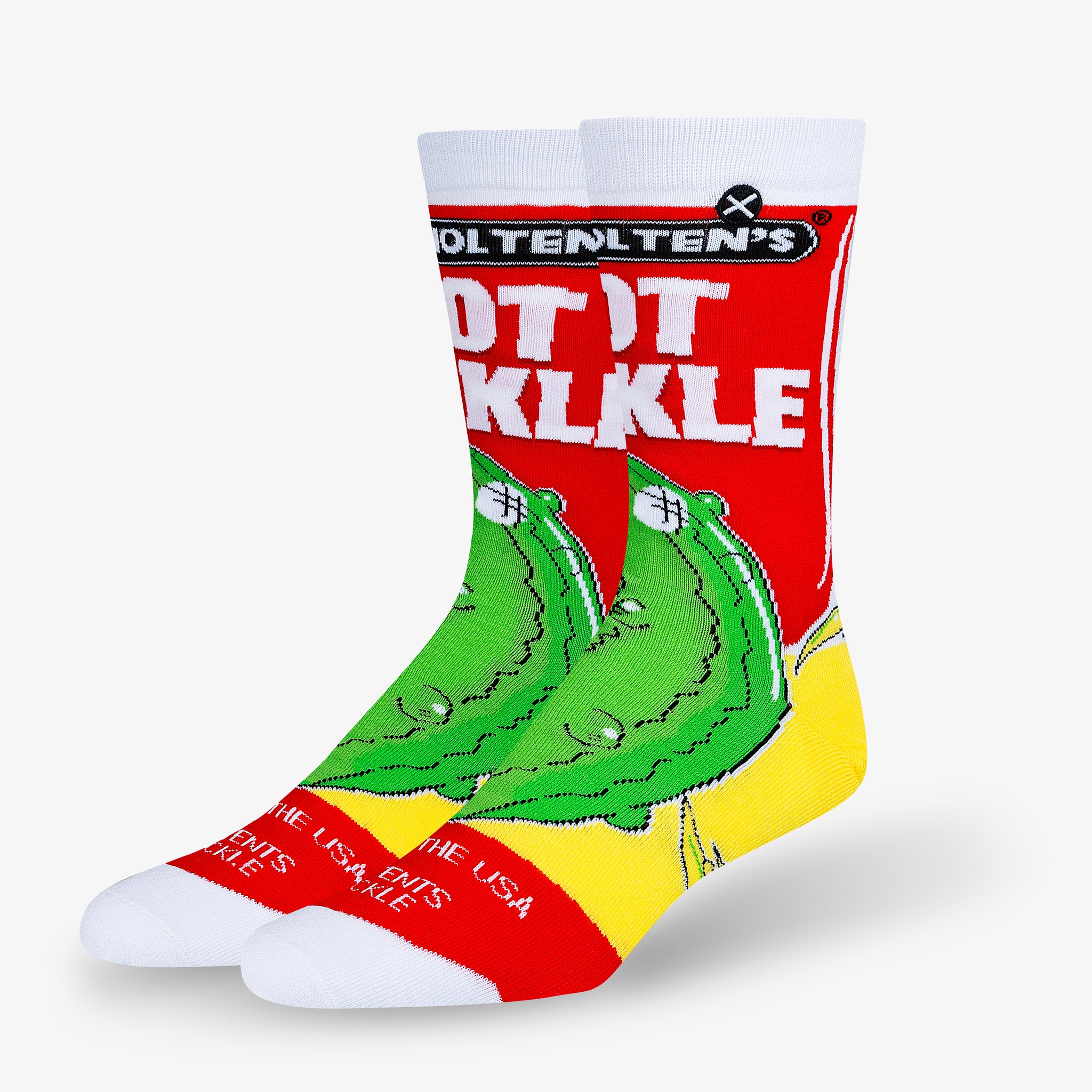 Van Holten's Hot Pickle Men's Crew Socks