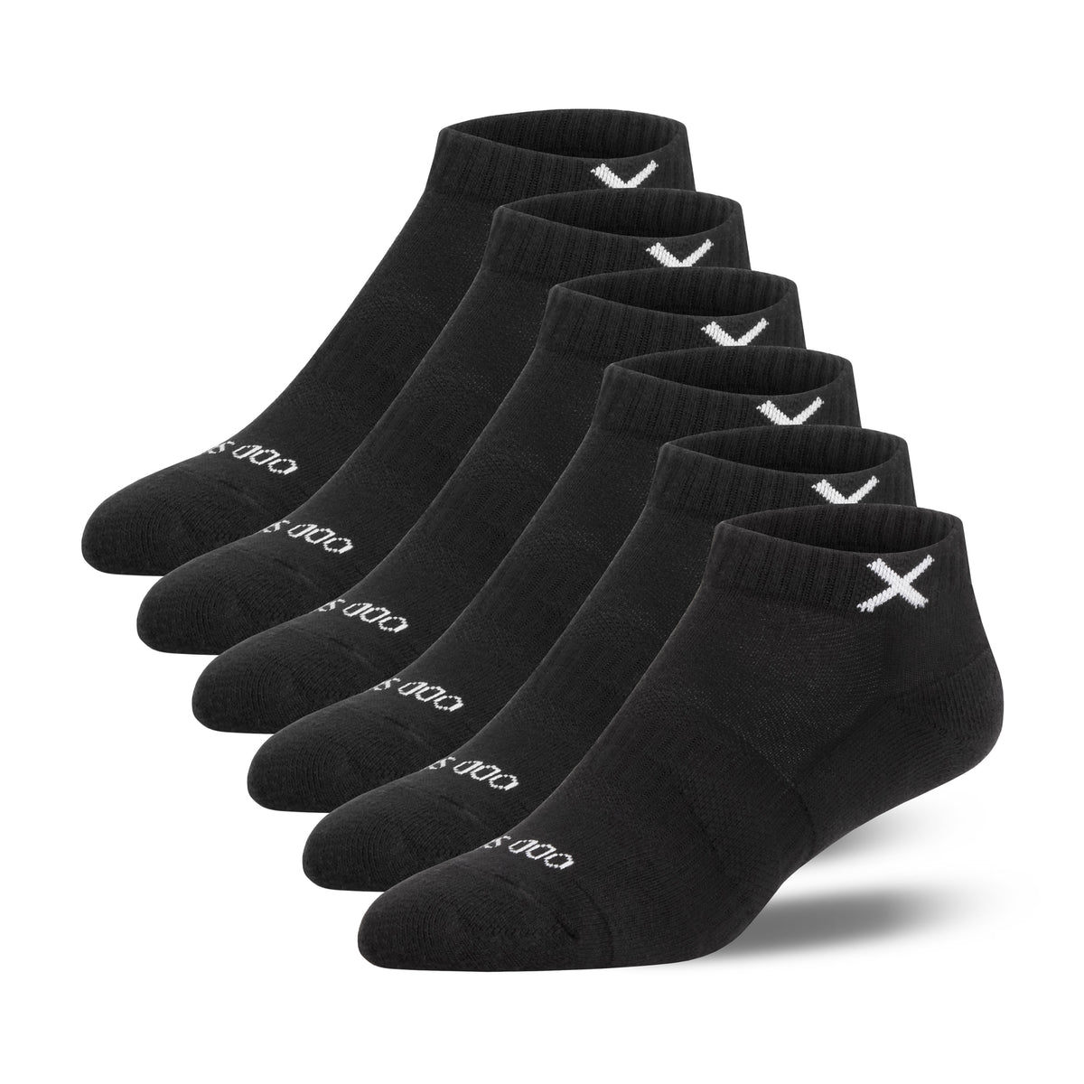 Basix Everyday Ankle Socks — 6-Pack