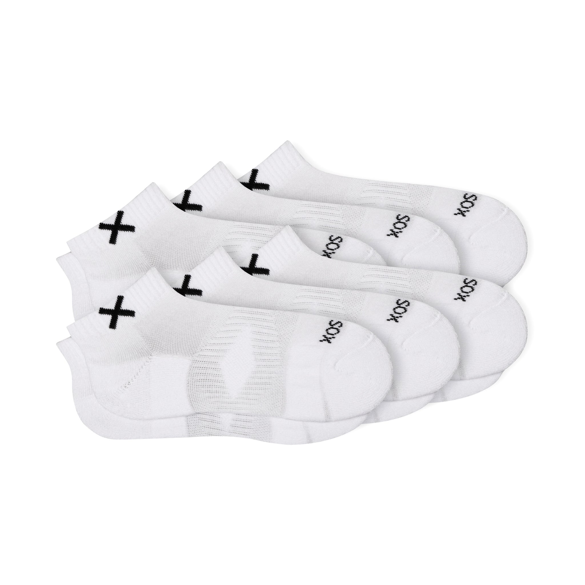 Basix Everyday Ankle Socks — 6-Pack
