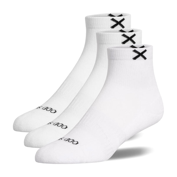 BASIX Quarter Socks – 3-Pack