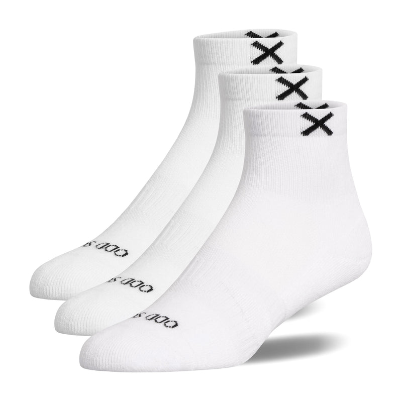 Basix Everyday Quarter Socks — 3-Pack