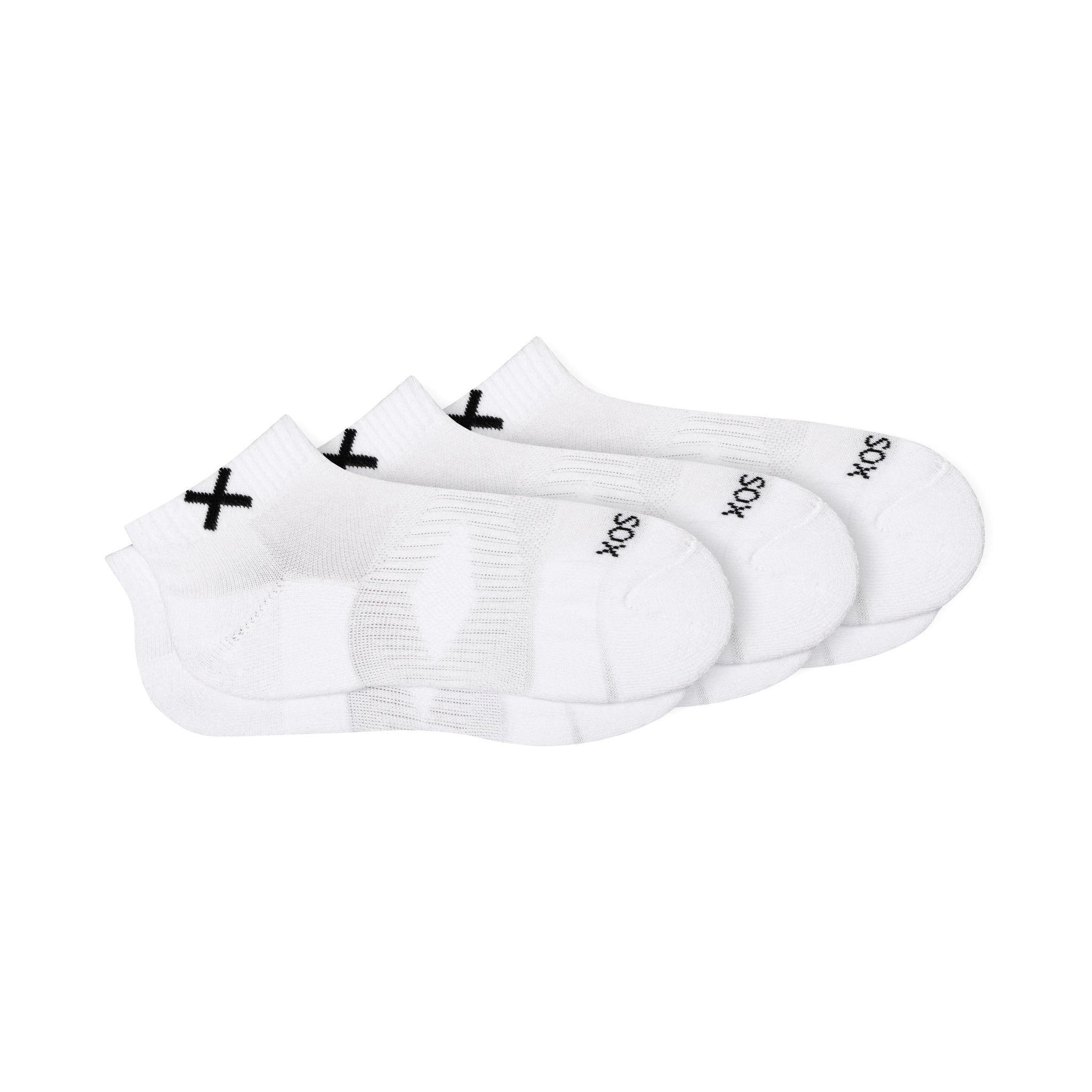 Basix Everyday Ankle Socks — 3-Pack