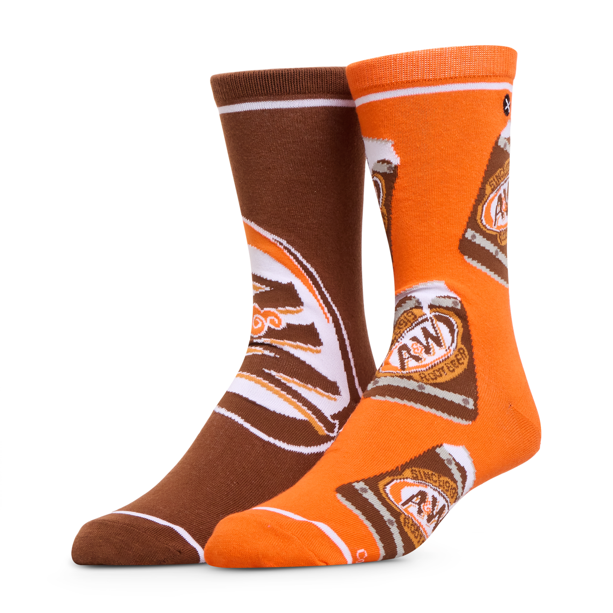 A&W Root Beer Split Men's Crew Socks