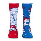 Hawaiian Punch Split Men's Crew Socks
