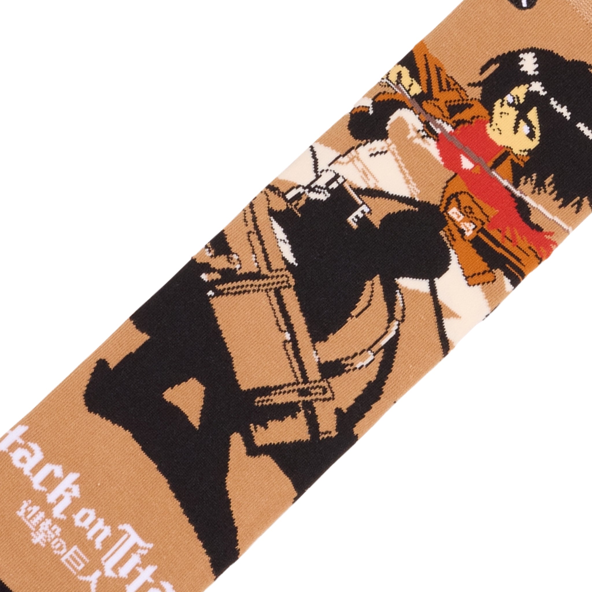 Attack On Titan Mikasa Ackerman Men's Crew Socks | ODD SOX