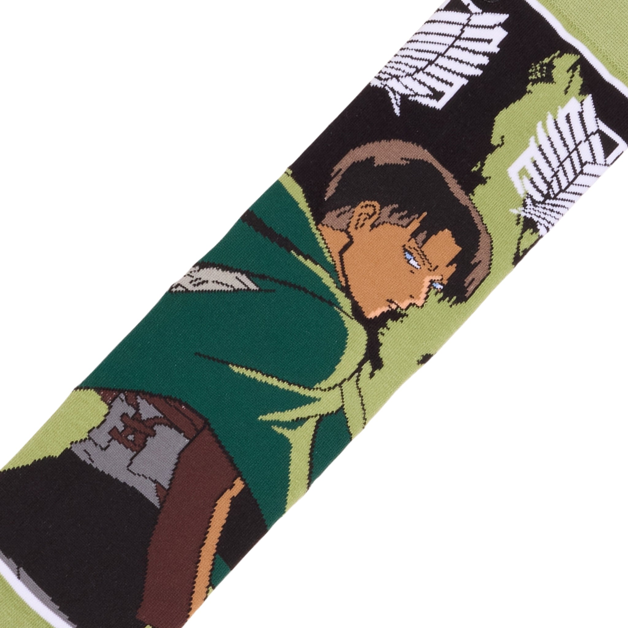 Attack On Titan Levi Ackerman Men's Crew Socks | ODD SOX