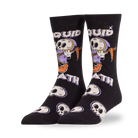 Liquid Death Vintage Cartoon Men's Crew Socks
