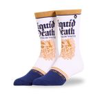 Liquid Death Mountain Water Men's Crew Socks
