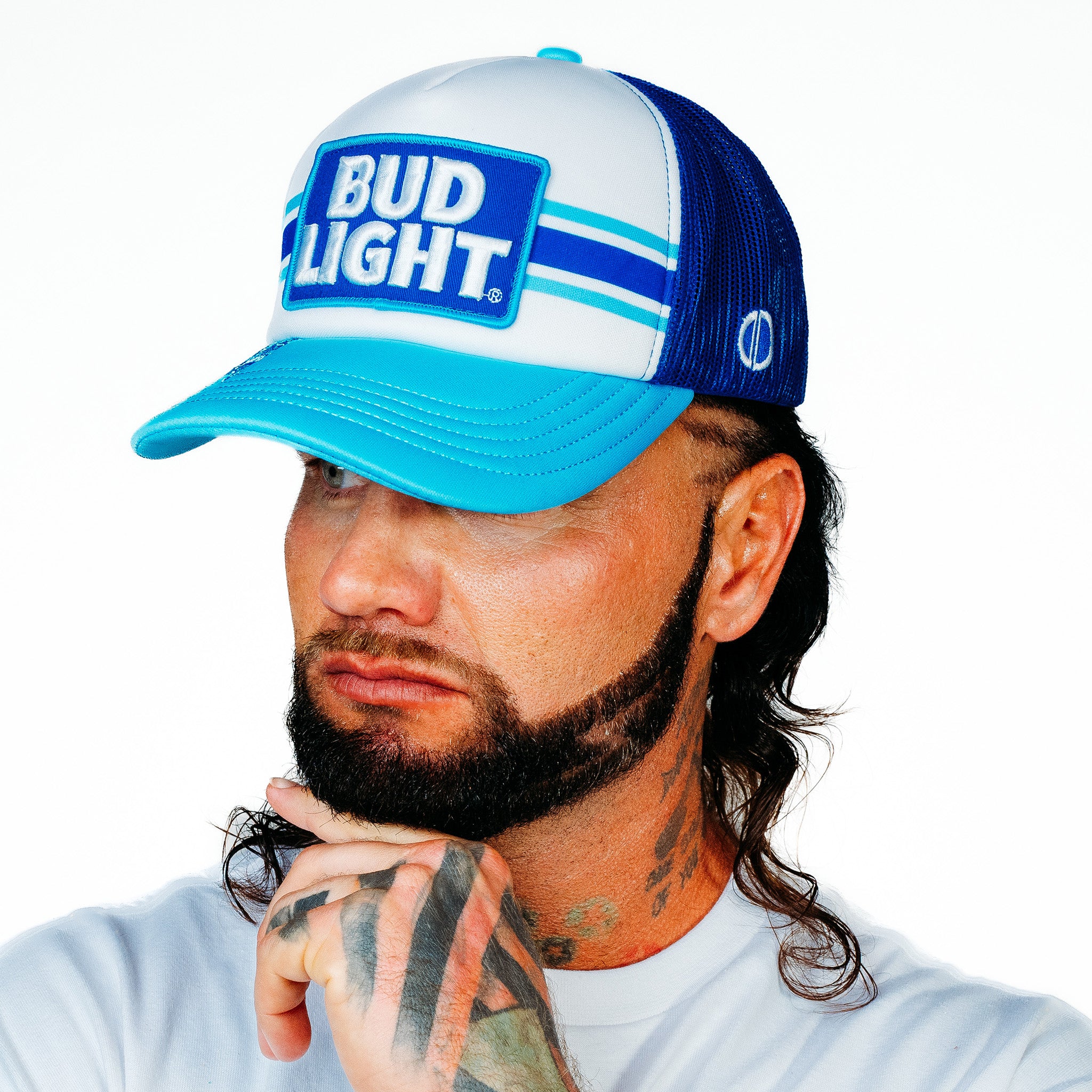 Bud Light Patches Trucker Hat