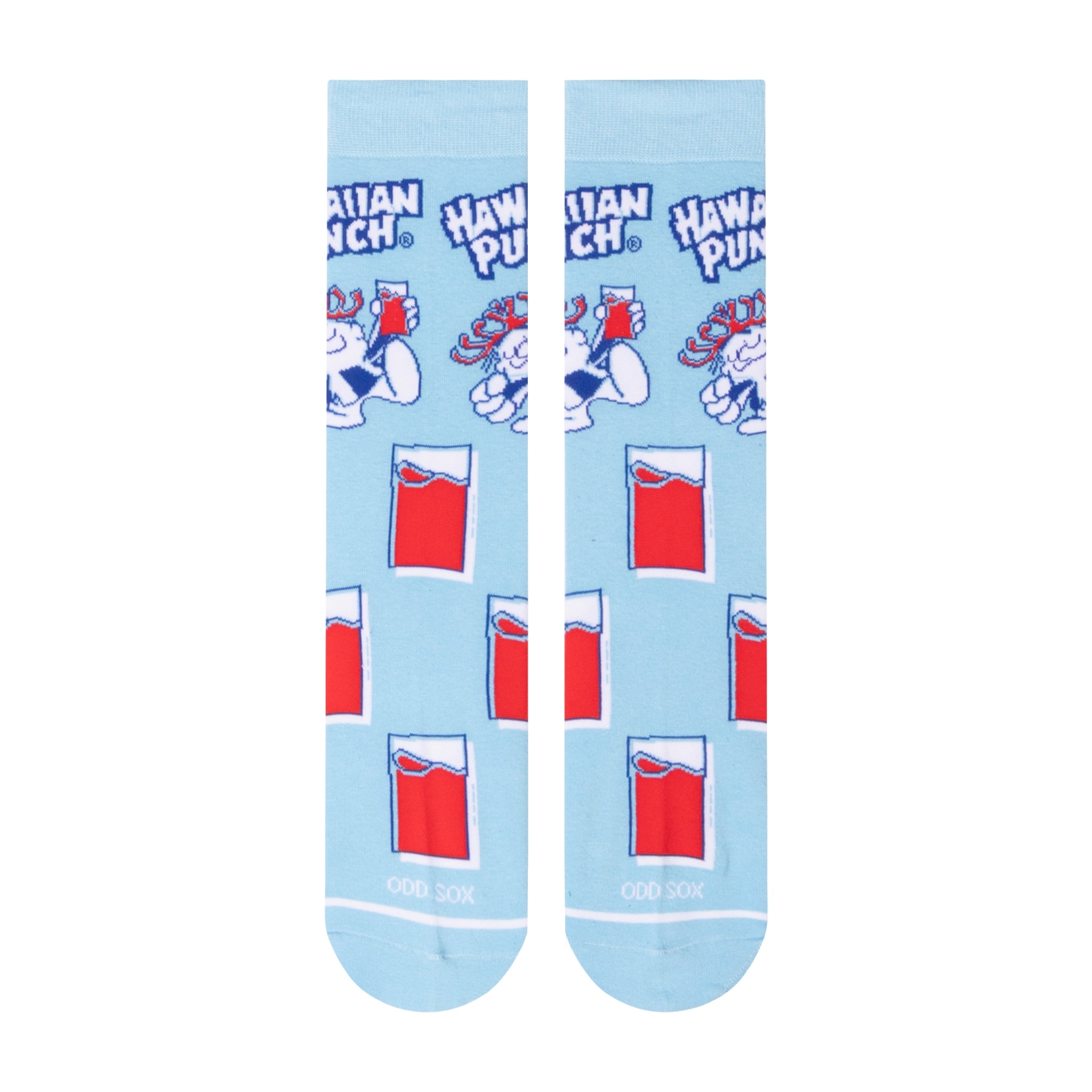 Hawaiian Punch Glasses Men's Crew Socks