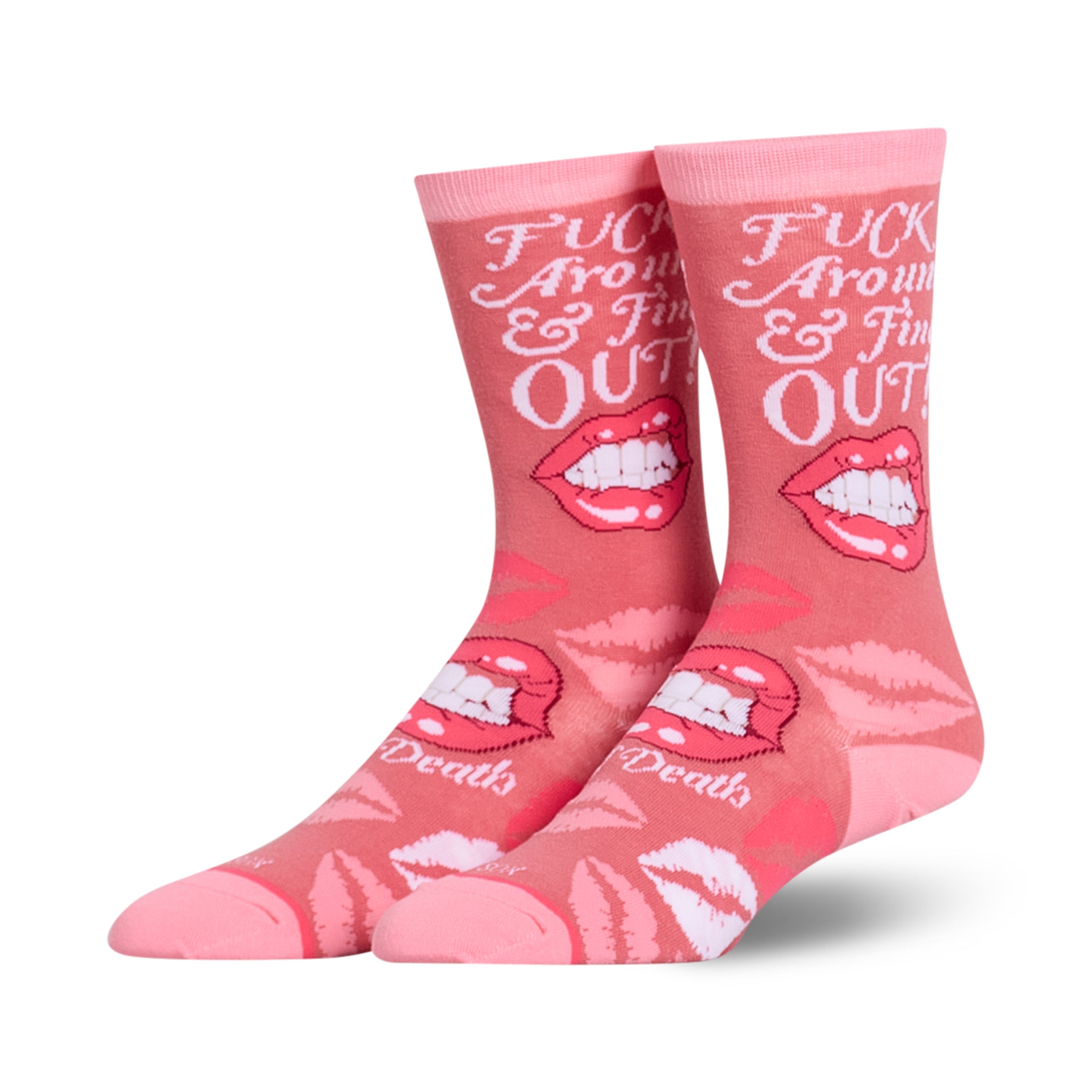 Fuck Around & Find Out Women's Crew Socks